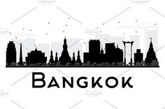 236x157 Los Angeles City Skyline Silhouette Skyline Silhouette, City