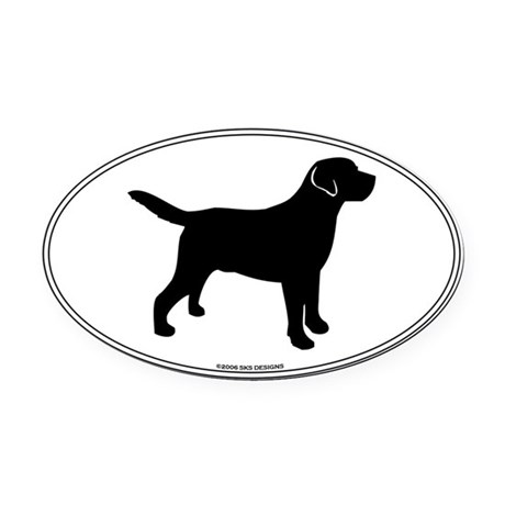 460x460 Labrador Car Magnets