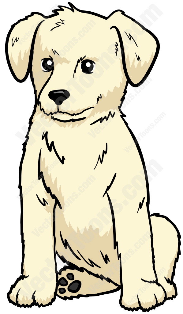 598x1024 Lab Puppy Clipart