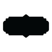 200x200 Retro Silhouette Label Vector Image