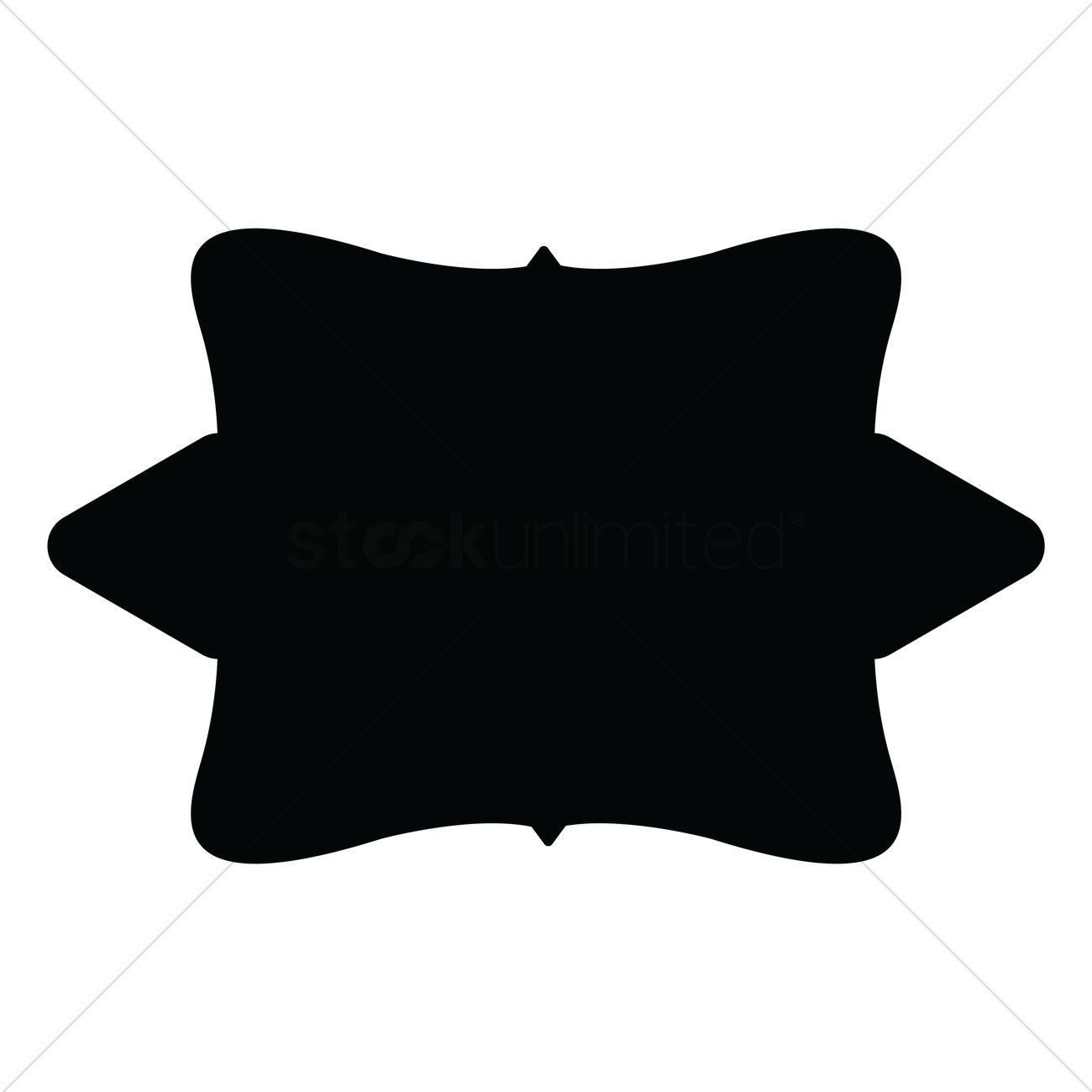 1300x1300 Retro Silhouette Label Vector Image