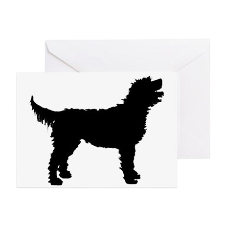460x460 Labradoodle Greeting Cards