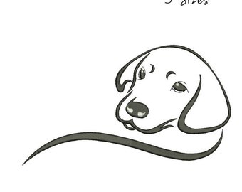 340x270 Labrador Embroidery Etsy