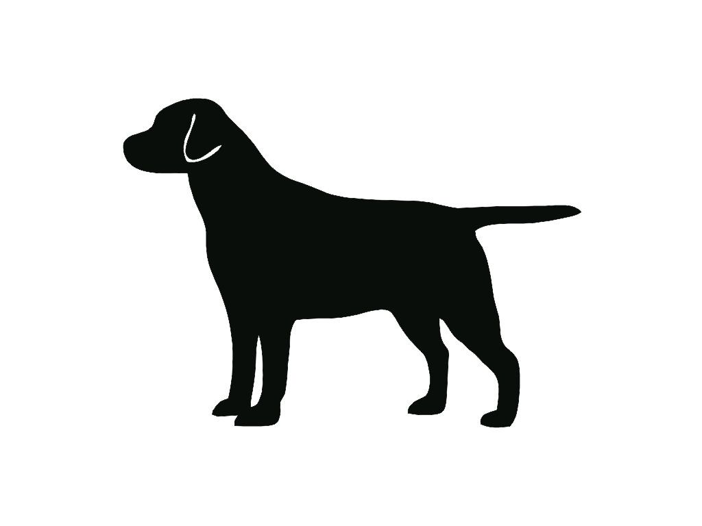 1024x768 Labrador Silhouette Etsy