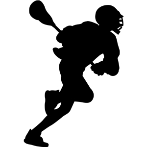 Lacrosse Player Silhouette at GetDrawings | Free download