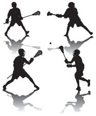 189x228 Teen Lacrosse Players Premium Clipart