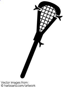 335x355 Download Lacrosse Stick Silhouette