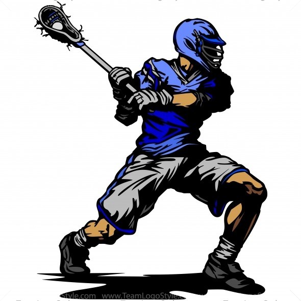 590x590 Lacrosse Player Silhouette