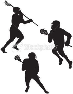 294x380 Lacrosse Silhouette Clipart