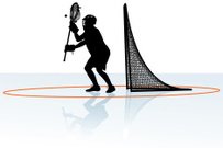 203x135 Teen Lacrosse Players Premium Clipart