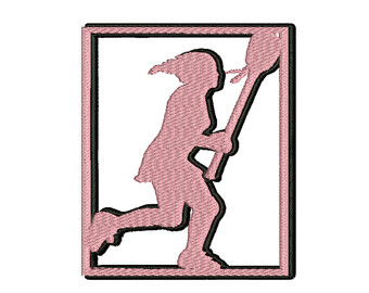 340x270 Dollar Off Sale Embroidery Design Rock Climber Silhouette