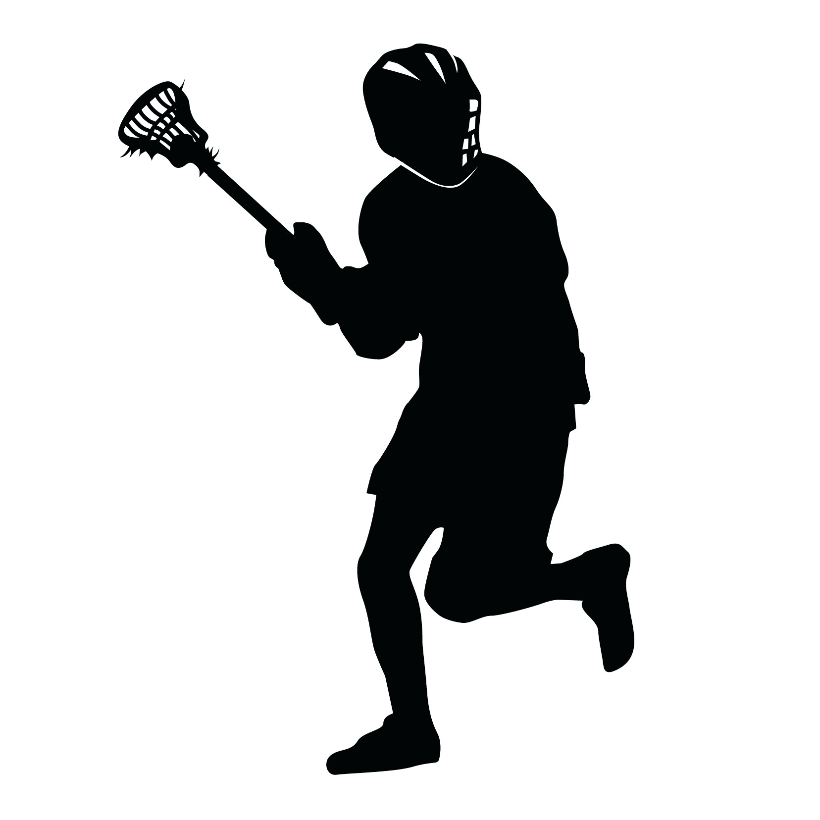 1656x1656 Wall Arts ~ Guy Lacrosse Silhouette Sports Wall Decalswall Art
