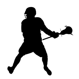 270x270 Lacrosse Player Silhouette 02 Stencil Free Stencil Gallery