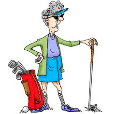 236x236 Humorous Golf Clipart