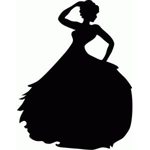 300x300 List Of Synonyms And Antonyms Of The Word Lady Silhouette
