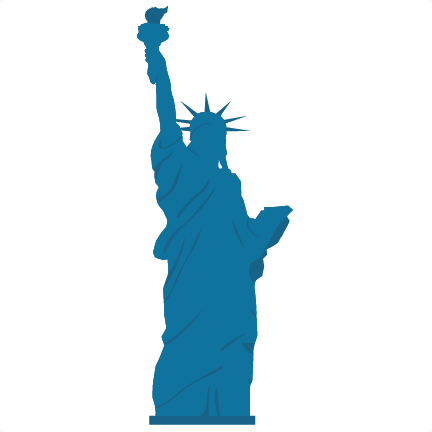 432x432 Statue Of Liberty Svg Scrapbook Cut File Cute Clipart Files
