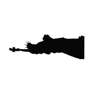 310x310 United States Statue Of Liberty Silhouette Symbols And History