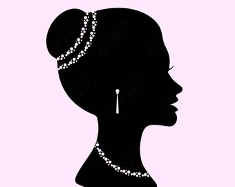 340x270 Silhouette Lady Etsy