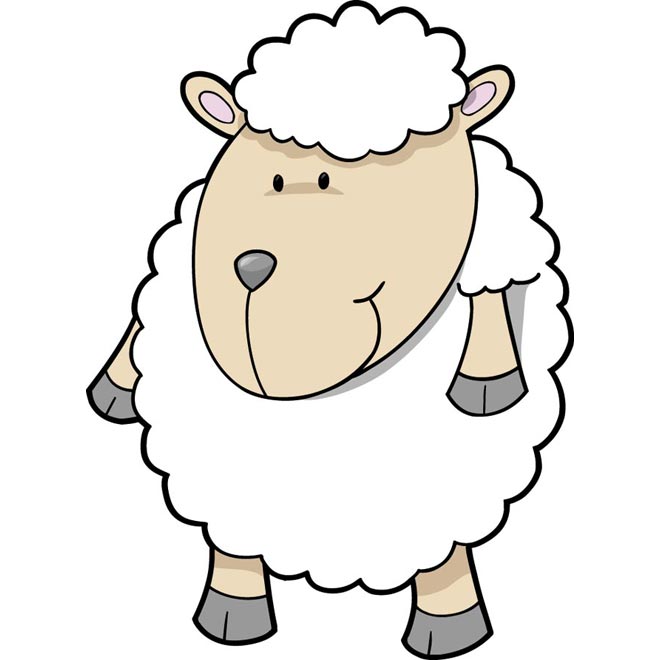 660x660 Drawn Sheep Lamb