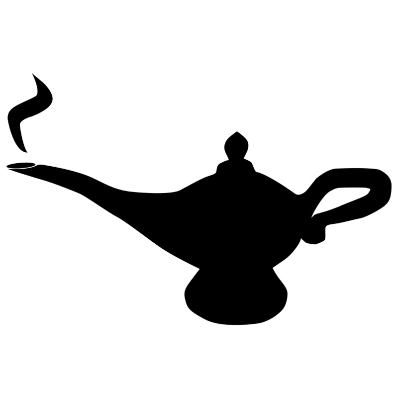 800x800 Lamp Clipart Silhouette