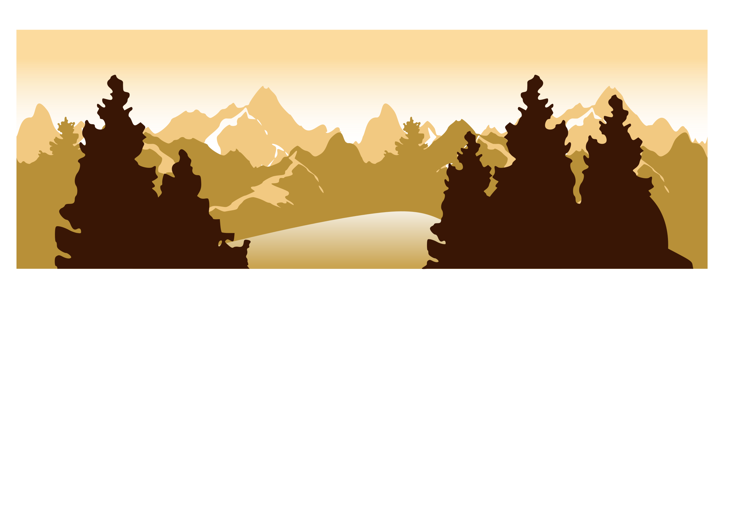 Landscape Silhouette Clip Art At Getdrawings 