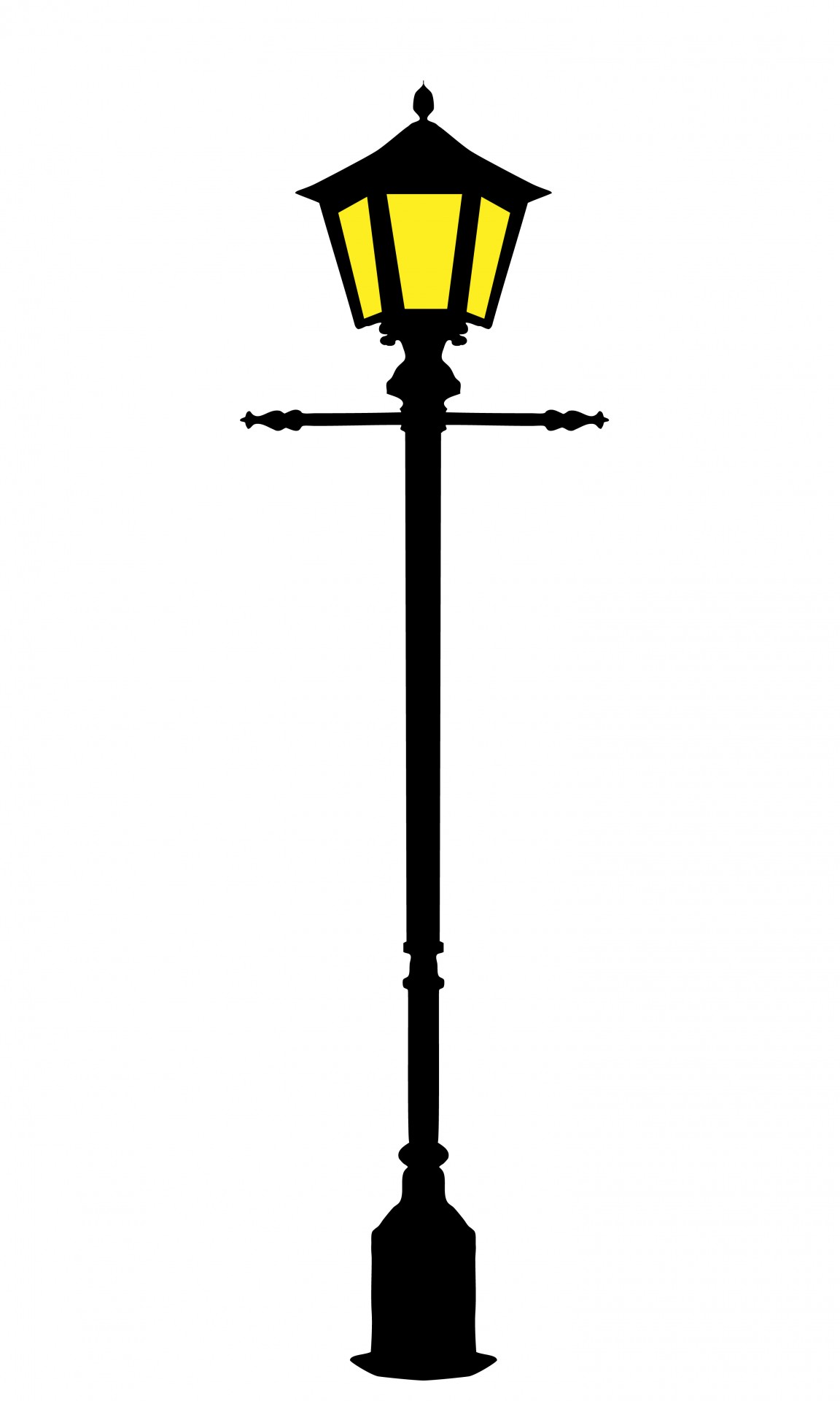 1152x1920 Street Light Clipart Silhouette Many Interesting Cliparts