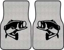 250x196 Bass Car And Truck Floor Mats