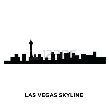450x450 Las Vegas Skyline Silhouette S Las Vegas Skyline Silhouette Vector