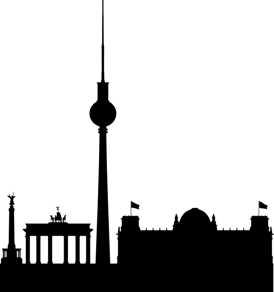 564x600 Las Vegas Skyline Silhouette Clipart