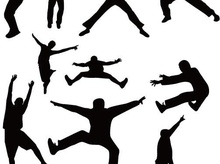 220x164 Latin Dance Silhouette Vector [Eps]