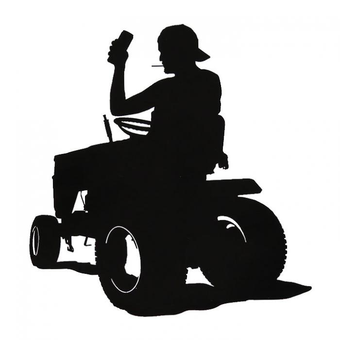 700x700 I Know My Rights Logo Sticker Steve (The Dui Lawn Mower Guy)