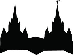 236x179 Free Silhouette Clipart Portland Oregon Temple Silhouette Yw