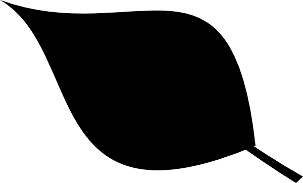 600x363 Leaf Silhouette Clip Art