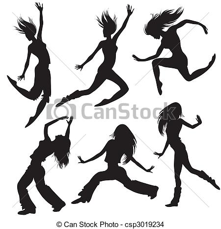 450x466 Dancer Silhouette Clip Art Leap