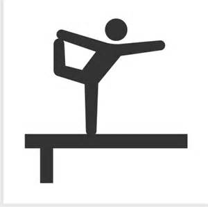 300x298 Gymnastics Silhouette Leap Clipart Panda Free Clipart Image