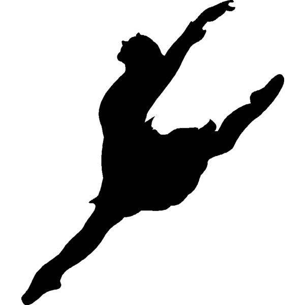 Leap Silhouette at GetDrawings | Free download