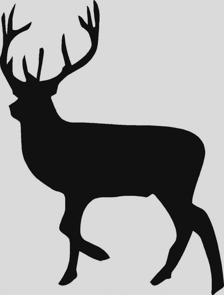 715x940 Pictures Of Deer Silhouette Clip Art Free Download