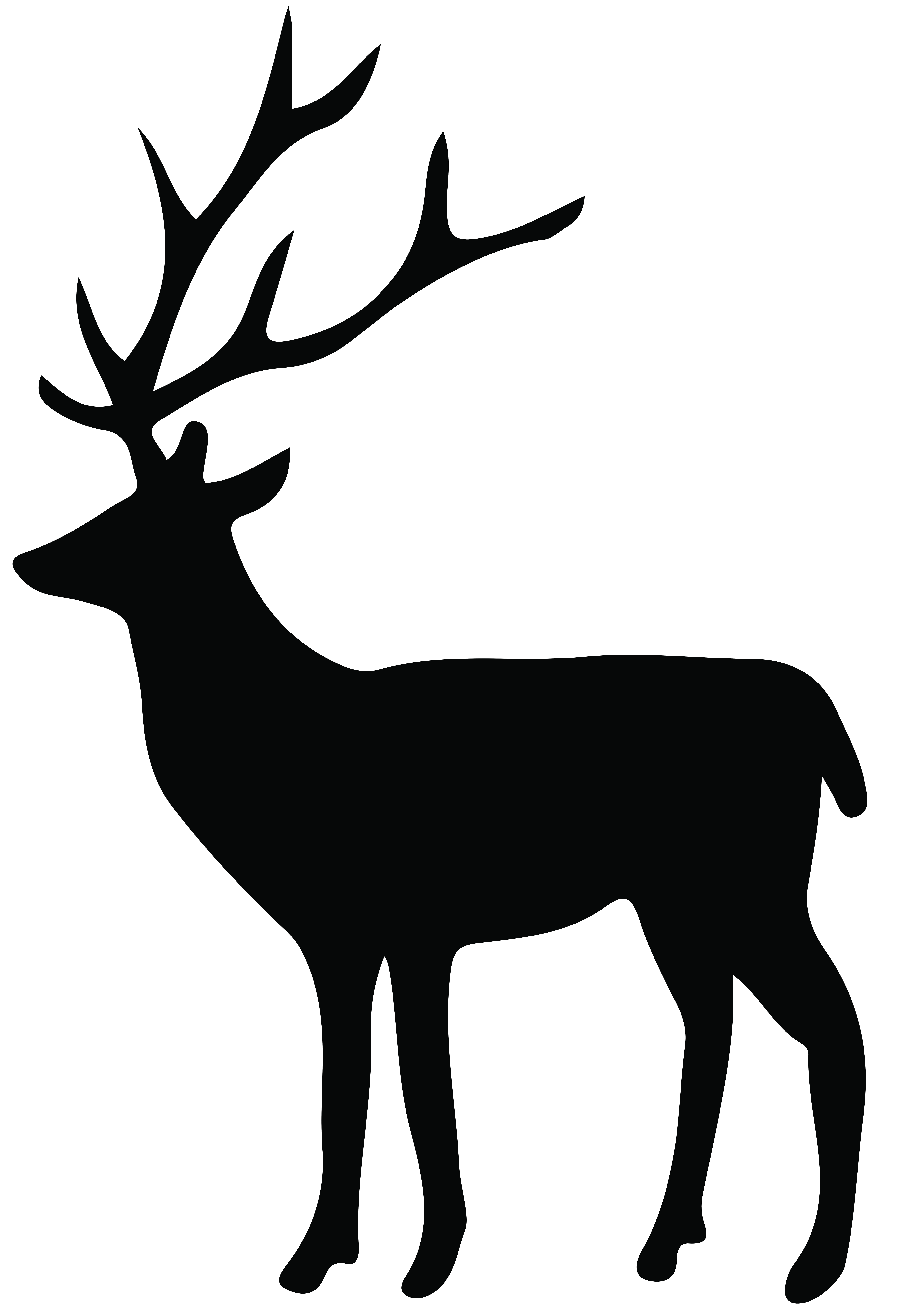 5487x8000 Deer Clipart Transparent