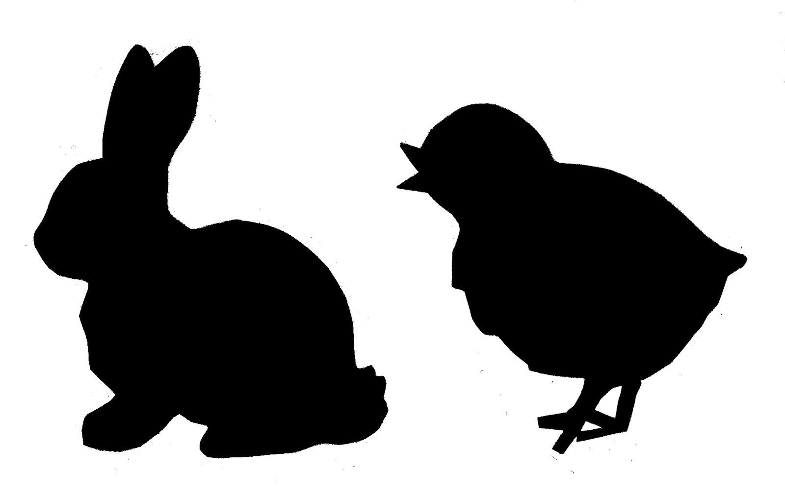1600x1012 Bunny Clipart Rabbit Silhouette