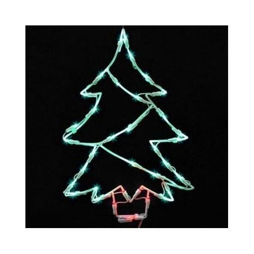 500x500 Lighted Led Christmas Reindeer Christmas Window Decoration