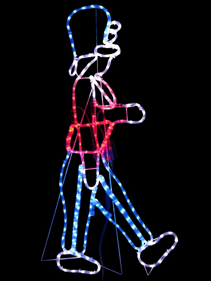 676x900 Nutcracker Soldier Led Rope Light Silhouette