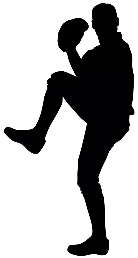 472x879 Sports Silhouette Wall Decals