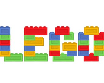340x270 Lego Font Etsy