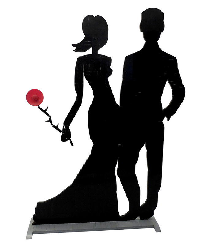 688x800 Silhouette Of Love Bricknerd