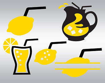 340x270 Lemon Svg Lemon Silhouette Lemon Clipart Fruit Svg