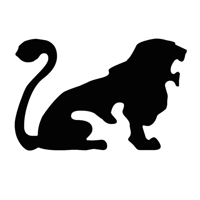 640x640 Hot Sale Leo Lion King Wall Sticker Living Room Zodiac Home Decor