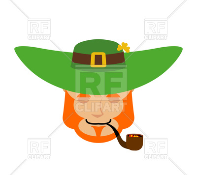 400x356 Leprechaun Sleeping. St.patrick