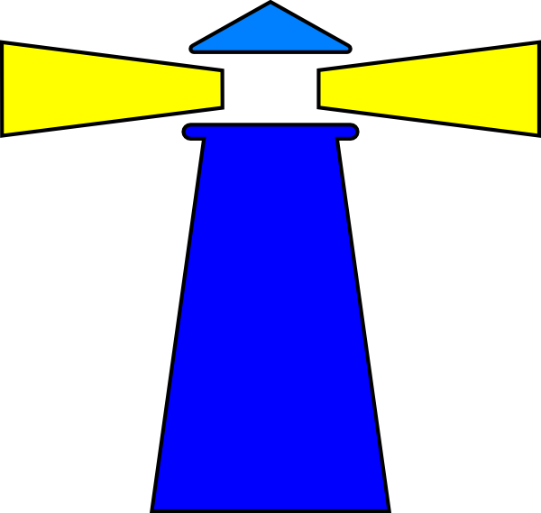 600x569 Lighthouse Silhouette Clip Art