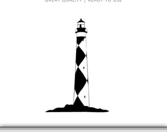 340x270 Lighthouse Clip Art Etsy