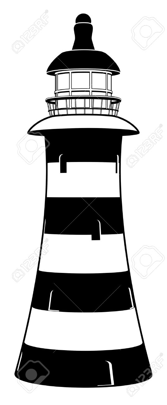 536x1300 Striped Lighthouse Clipart, Explore Pictures